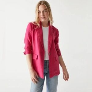 Michael Stars Lottie 100% Linen Blazer - NWOT